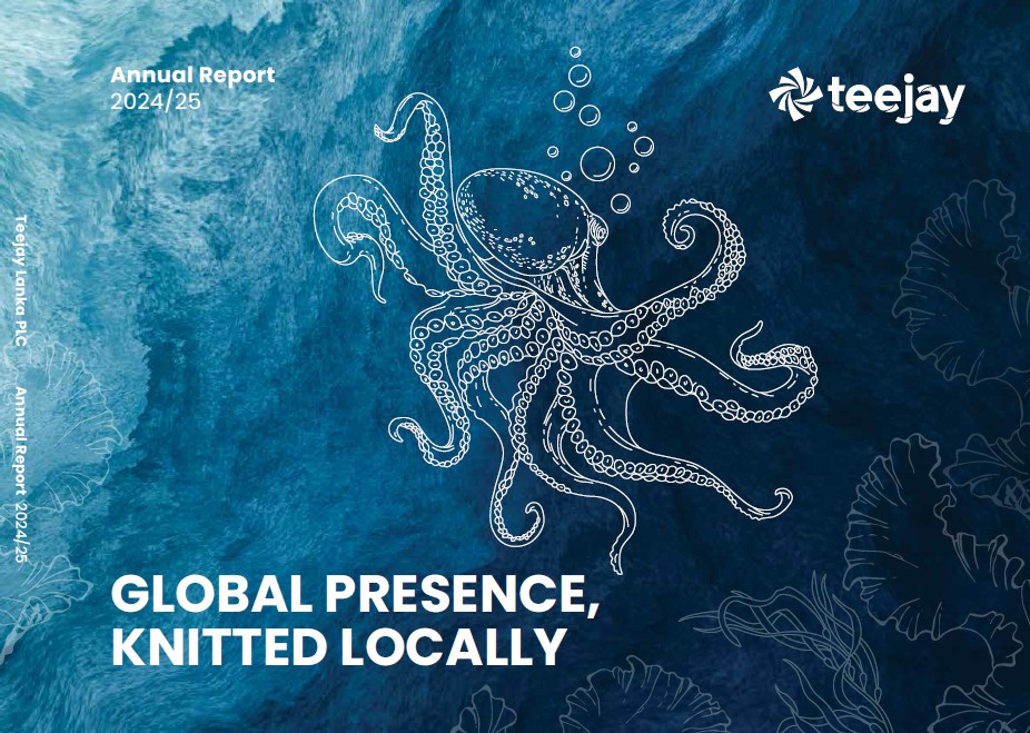Teejay Lanka PLC Annual Report Cover